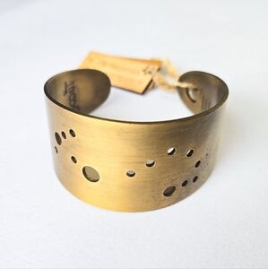 NWT Scout Scorpio Constellation Brass Cuff Bracelet